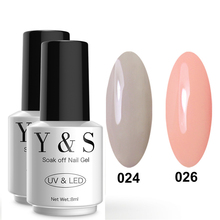 Y&S UV Soak Off Nail Gel Polish Solid Color Gel Varnish Long Lasting Led Gel DIY Nail Art 2024 - buy cheap