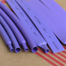 5meters/Lot purple 2MM -16MM Assortment Ratio 2:1 Polyolefin Heat Shrink tube shrinkable tube shrink tubing cable sleeve 2024 - buy cheap
