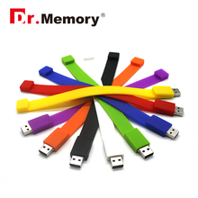 32GB Pen Drive 4g 16gb USB Pendrive 128mb U Disk bracelet memory stick cheap USB Flash Drive silicon USB FLASH DRIVE 2024 - buy cheap