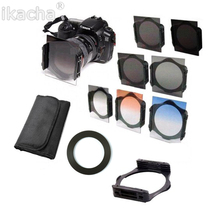Complete ND 2 4 8 + Gradual ND4 Blue Orange Filter 49 52 55 58 62 67 72 77 82mm Kit for Cokin P Set SLR DSLR Camera Lens 2024 - buy cheap