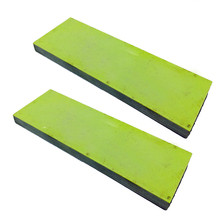 Флуоресцентная ручка ножа зеленого цвета из стекловолокна и дерева G10 2 шт./лот ручной работы материал рукоятки из дерева 2024 - купить недорого