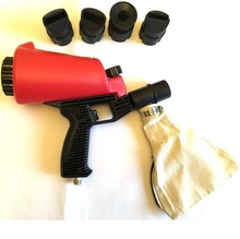 JL Hand Held Sand Blaster with sand collecting bag gravity sand blasting gun 4 pieces functional nozzles 2024 - buy cheap