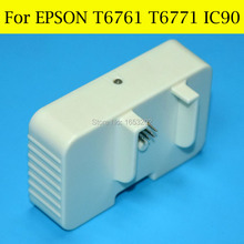 Reiniciador de chips para impresora Epson T676XL, T6761, T676, EPSON WorkForce Pro, WP-4010, WP-4020, WP-4023, WP-4090, 1 unidad 2024 - compra barato