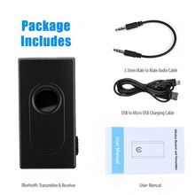 3.5MM Wireless Bluetooth V4 Transmitter Receiver Stereo Audio Music Adapter Converter for TV Phone PC Use 2024 - buy cheap