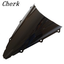 New Motorcycel Black Double Bubble Windshield Fairing Windscreen For YAMAHA YZF R1 2002-2003 YZF-R1 02 03 2024 - buy cheap