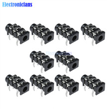 10Pcs 3.5mm 5Pin Stereo Headphone Audio Jack Earphone Socket 2024 - buy cheap