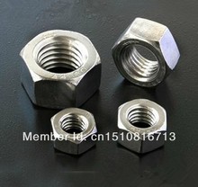 200 piezas de rosca métrica M2 304 tuercas de cabeza hexagonal de acero inoxidable tuercas hexagonales 2024 - compra barato