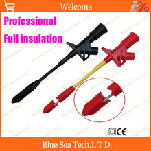 Professional full insulation quick test hook with 4mm banana jack,automotive Insulation Piercing Clip 2024 - buy cheap