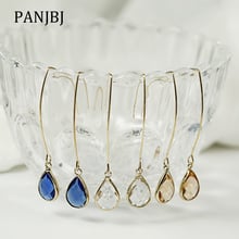 New Trendy Simple Drop Earing Boho Colorful Geometric Water Drop Crystal Dangle Earrings Brincos For Women Gift Fashion Jewelry 2024 - buy cheap