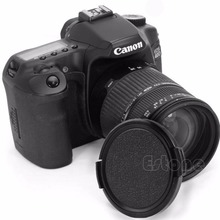 1 PC Black 49mm Snap on Front Lens Cap for Nikon Canon Pentax Sony SLR DSLR Camera DC 2024 - buy cheap