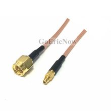 Cable de extensión WIFI Coaxial RF, conector SMA macho a ángulo recto MMCX macho para Cable Pigtail RG316 (0,1 m), 5 uds. 2024 - compra barato