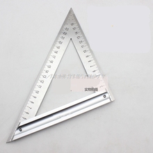 Nova régua triangular, régua quadrada de aço inoxidável, ferramenta de medição 2024 - compre barato