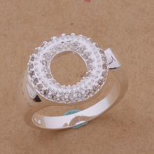 AR157 Fashion Jewelry Silver Color Gifts Popular Rings For Women O Inlaid Stone /ahtaizaa Aylajpsa 2024 - buy cheap