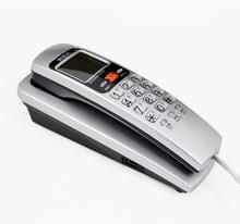 Teléfono Fijo de pared para escritorio de hotel, identificación de llamador de extensión doméstica pequeña 2024 - compra barato