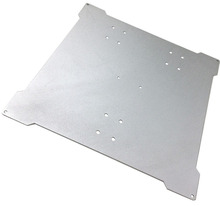 Chapa de alumínio para impressora 3d, 214*214mm, 2mm de espessura, compatível com mk2a mk2b, suporte para plataforma de aquecimento, placa de cama quente 2024 - compre barato