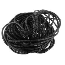 ID 17mm x OD 18mm 4 meters Spiral Wrap Tube Transparent Cable Wire Tidy Wrap PC Home Cinema TV Management Organizing Kit 2024 - buy cheap