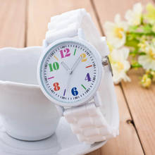 2016 новые элегантные часы женские Силиконовые кварцевые часы relogio feminino bayan kol saati Fabulous 2024 - купить недорого