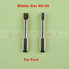 Top Quality Middle Slot NO. 90 Car Remote Key Blade FOR Ford mondeo Modified Flip Remote Key Shell Blade Repacemet 2024 - buy cheap