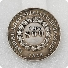 1846 Brasil 800 Reis copia moneda 2024 - compra barato