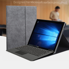Чехол для ноутбука Microsoft Surface Pro 5 чехол для ноутбука Microsoft surface pro 4 Pro6 12,3 ''складной держатель + пленка 2024 - купить недорого