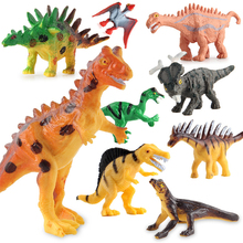Figuras de acción y Juguete juegos de Mundo Jurásico Tyrannosaurus dragón dinosaurio Juguete plástico muñecas animales coleccionable modelo Furnish juguete regalo 2024 - compra barato