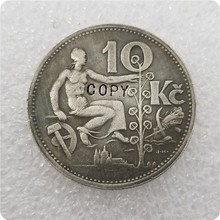 Copia de moneda de 10 coronas checoslotecas 1933 2024 - compra barato