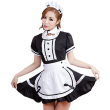 Novamente fantasia feminina traje/marca bowknot roupa feminina francesa empregada/princesa roupa cosplay 2024 - compre barato