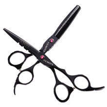 6'' Japan 440C Steel Barber Hairdressing Scissors Cutting Shears Thinning Scissors Professional Human Hair Scissors 2024 - buy cheap