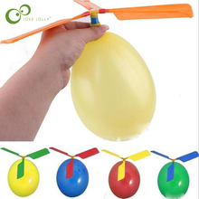 5 шт. воздушный шар вертолет летающая игрушка забавный шарик вертолет Летающий наружные игры Обучающие детские надувные игрушки GYH 2024 - купить недорого