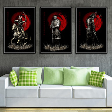 Poster And Prints Japanese Japan Samurai Bushido Modern Artist Wall Art Canvas Painting Wall Pictures For Living Room Home Decor 2024 - buy cheap