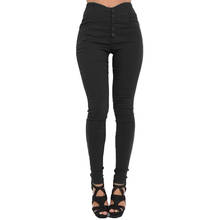 Spring Trousers for Women High Waist Skinny Pants Elastic Stretchy Solid Slim Leggings 5XL Plus Size Casual Pencil Trousers 2019 2024 - buy cheap