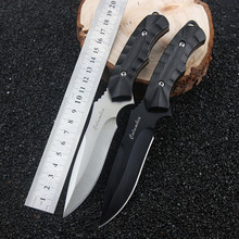 ToughKeng 58HRC High Hardness Fixed Blade Hunting Knife 440 Stainless Steel Outdoor Survival Straight Knife EDC Tool 2024 - buy cheap