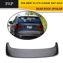 FRP Car Rear Roof Spoiler Lip Wing Car-Styling for BMW X5 E70 4-Door 2007-2013 2024 - buy cheap