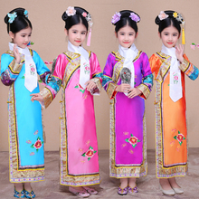 Vestido clásico de Cosplay para niñas, traje clásico de Hanfu de la diosa Qing, corte de princesa, para fiesta 2024 - compra barato