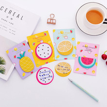 Novelty Fresh Fruit Memo Pad Sticky Notes Self-Adhesive School Office Supplies Stationery Bookmark Post  Planner Stickers 2024 - buy cheap