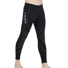Men's Women's Wetsuit Tights 1.5 mm Neoprene Swim Tights Diving Pant Wet Suit Bottom Leggings Solid Black Scuba Snorkeling Swim 2024 - buy cheap