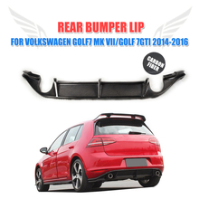 Alerón trasero de fibra de carbono para coche, accesorio para Volkswagen VW GOLF 7 VII MK7 estándar y GTI 2014 - 2016 2024 - compra barato