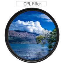 Поляризационный фильтр CPL 37 43 46 40,5 49 52 55 58 62 мм 67 мм 72 мм 77 мм 82 для Canon Nikon Sony Fujifilm 2024 - купить недорого