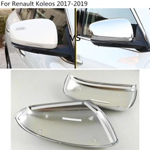 Capa estilo retrovisor para porta lateral de automóveis, decoração cromada, para renault trilos 2017 2018 2019 2024 - compre barato