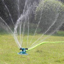 Jardim sprinkler rega automática gramado 360 graus redondo rotativa sprinkler 3 bocal jardim grama irrigação bocal #10 2024 - compre barato