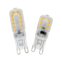 Mini G9 Dimmable LED Bulb 14 22 LEDs 220V Led light 2835 SMD LED Spotlight for Crystal Chandelier replace 20w 30w Halogen Lamp 2024 - buy cheap