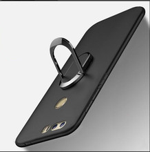 For ZTE Nubia M2 Case Finger Ring Holder Soft Matte Silicone Back Cover For ZTE Nubia M2 Phone Case Skin Housing 2024 - buy cheap