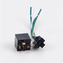 Car Auto Truck 12V 12 Volt DC 40A AMP Relay & Socket 5 Pin 5 Wire 1 Set 2024 - buy cheap