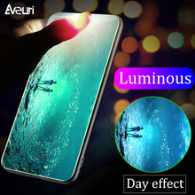 Luminous Tempered Glass Case For Huawei Honor 10 9 Lite Play Coque Luxury Phone Case For Huawei Honor 6X 7X 8X 7C 8C Cover 2024 - buy cheap