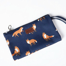 M405 Cute Cartoon Women Bag Fashion Handbag  Fox Bird Printing Clutch Bag Student Girl Women Gift Wholesale 2024 - buy cheap