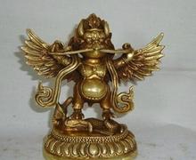 collecting OLD copper decoration bronze factory outlets Details about Tibetan Buddhist bronze GARUDA statue bouddha statue 2024 - buy cheap
