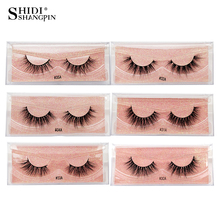 Mink Lashes 3D Mink Eyelashes 100% Cruelty free Lashes Handmade Reusable Natural Eyelashes Popular False Lashes Makeup maquiagem 2024 - buy cheap