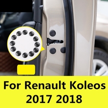 Tornillos de puerta de coche, tapas protectoras, cubierta de protección de tornillo de puerta, pegatina de advertencia, tornillo para Renault Koleos 2017 2018 2024 - compra barato