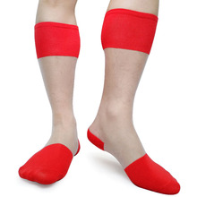 Ultra Thin Sheer Men Nylon Silk Socks Sexy Gentlemen Business Formal Socks Stocking See Through Cuff Toe Gay Male Socks Stocking 2024 - buy cheap