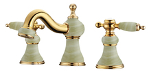 Grifo de lavabo para baño, mezclador de piedra cerámica, color dorado, envío gratis 2024 - compra barato